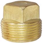 125# Brass NPT Threaded Square Head Plug